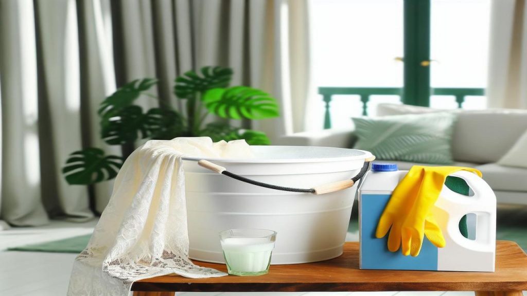 Czym i Jak wybielić firanki?